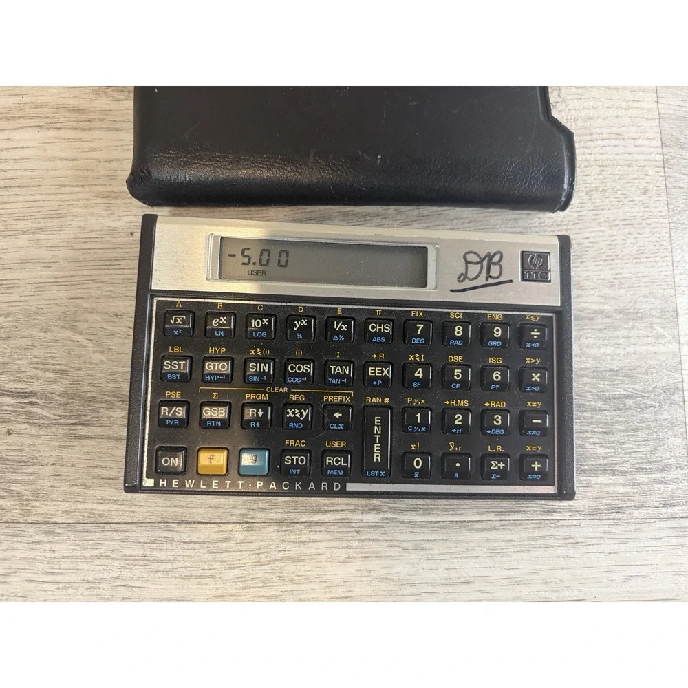 Hewlett-Packard HP 11C Programmable Scientific Calculator LCD Handheld Battery